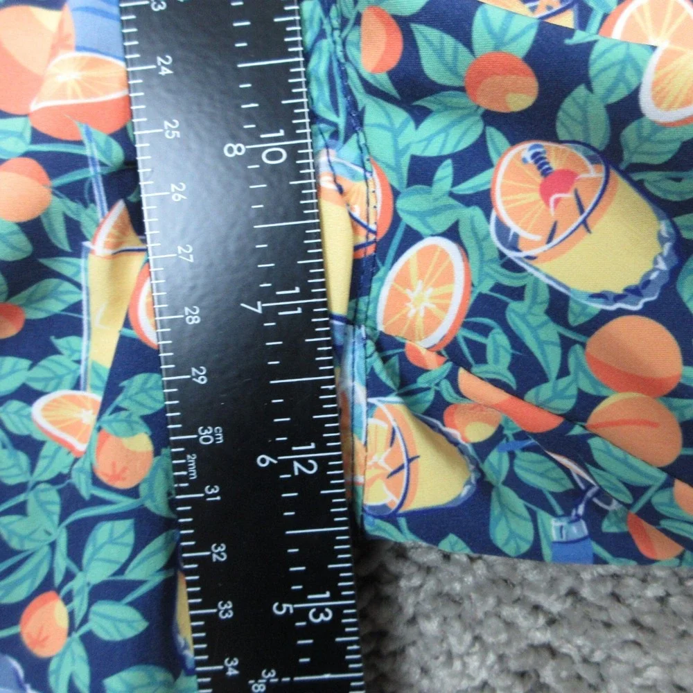 Peter Millar Swim Trunks Mens Small Geometric Stretch Shorts Bathing Suit Beach
